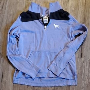 PINK lavender pullover zip